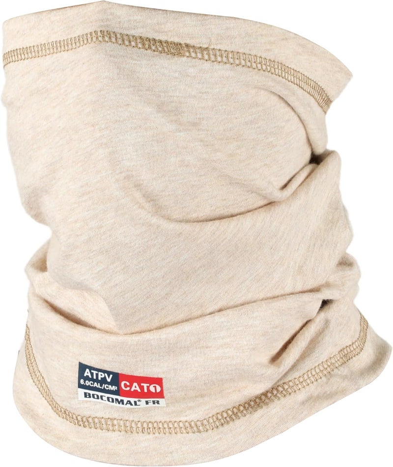 BOCOMAL FR Neck Gaiter Face Mask for Summer 4oz EX Lightweight Flame Resistant Welding Hood-CAT1 - Image 1